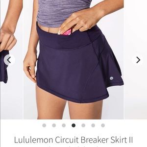 Lululemon Circuit Breaker Skort